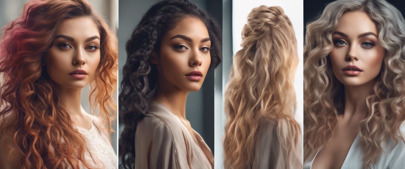 Hair extension styles